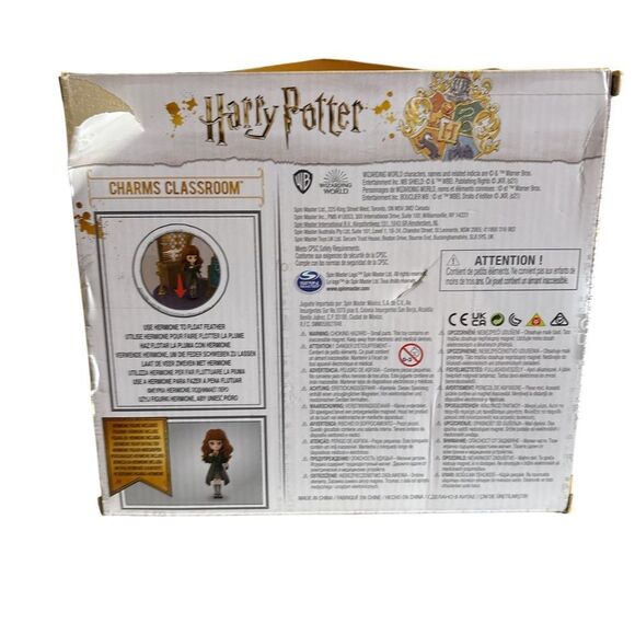Nwt Harry Potter Hermione Granger Magical Minis Charms Classroom Playset - Picture 3 of 3